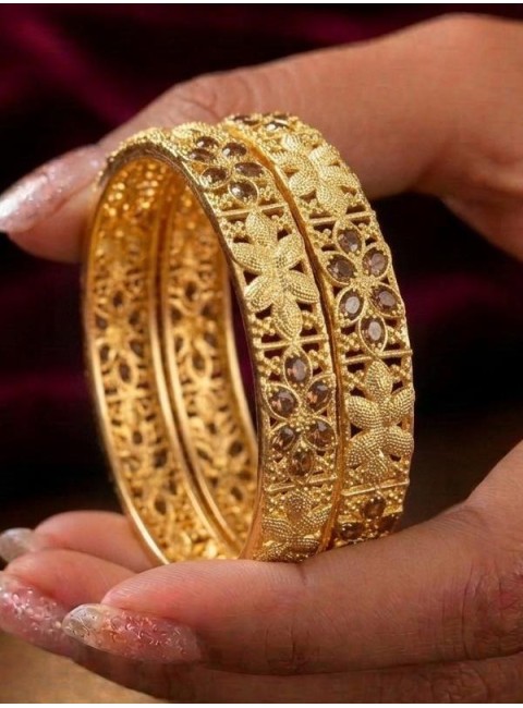Gold Plated Bangles